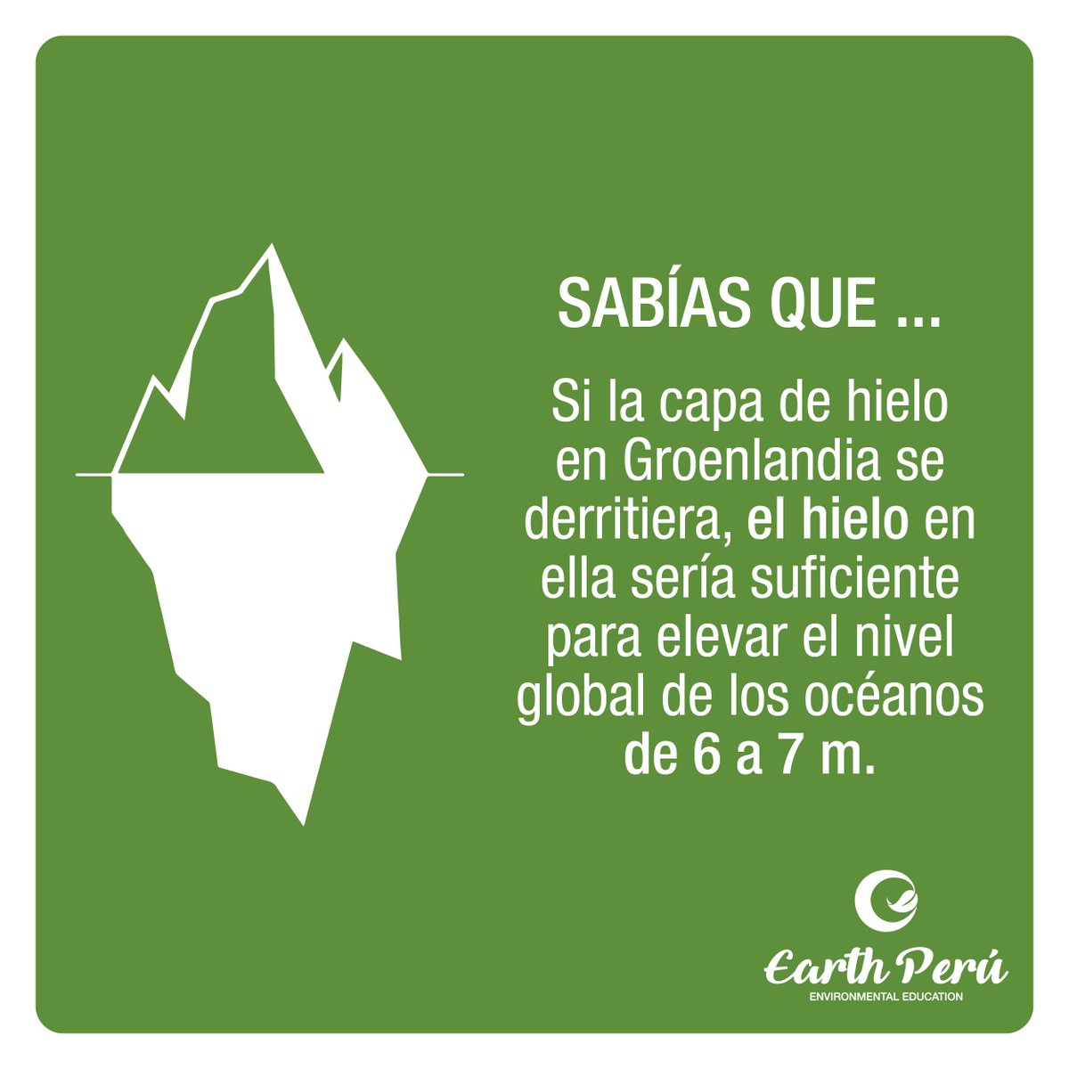 EarthPeru's tweet photo. Es la segunda masa más grande de la Tierra después del hielo antártico. #earthperu #environment #education https://t.co/P4I6eK8GHZ