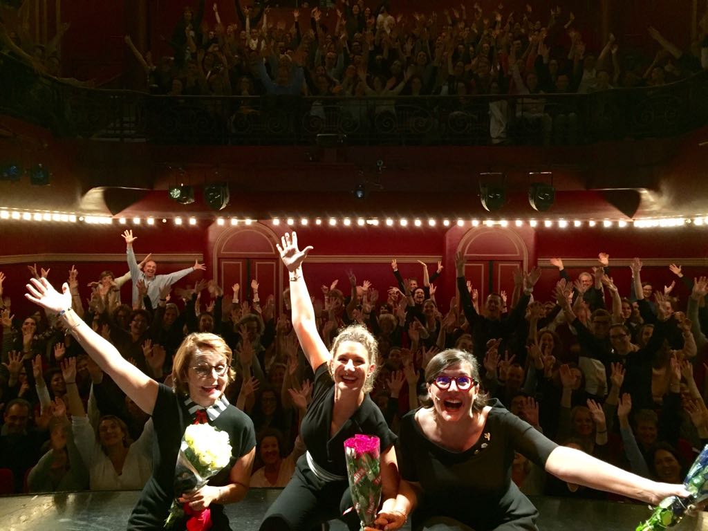 Merci au Wonder public du <a href="/THEATREdlOEUVRE/">Théâtre de l'Œuvre</a>  on remet ça demain à 20h #lafabriqueakifs