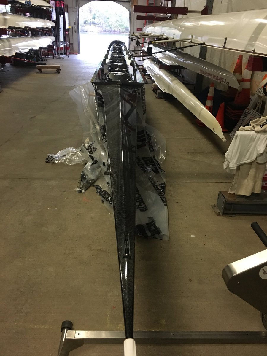 SJUHawks_WRow's tweet photo. Unwrapping our new Pocock xVIII. https://t.co/YOPLceF4iL