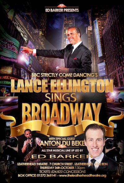 LEsingsbroadway's tweet photo. @Lhdtheatre The voice of @bbcstrictly @lanceellington the wonderful @TheAntonDuBeke AND the amazing @Edthejazzman 🤩https://t.co/YcMZxVKk7v https://t.co/iLwq1LLiTE