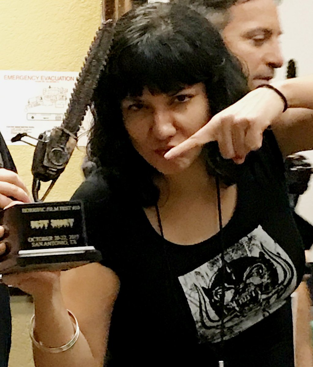 horrificfilmsat's tweet photo. Witch Hour Winner of Best Short Film!
Director @Maria_Galindo29 @WITCH_HOUR https://t.co/eDmdsPYMzx
