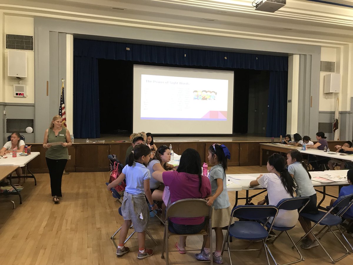 Kindergarten and 1st grade families enjoying Holly’s Family Reading Time Session.  Thank you Miss Dahle &amp; APCs. <a href="/ArcadiaUnified/">Arcadia Unified</a> <a href="/MissDahle/">Erin Dahle</a>