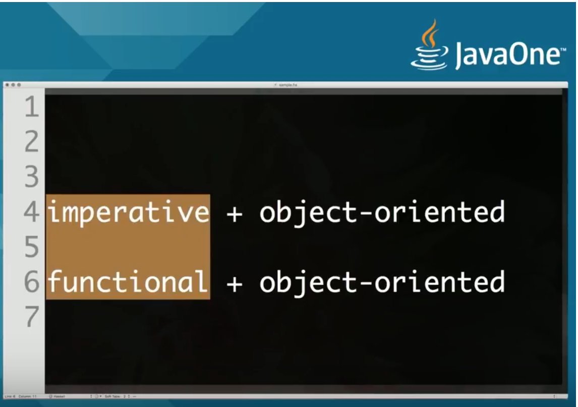 java's tweet image. #JavaOne Tutorial - How to designing functional programs - @venkat_s

youtube.com/watch?v=KhdGMc…