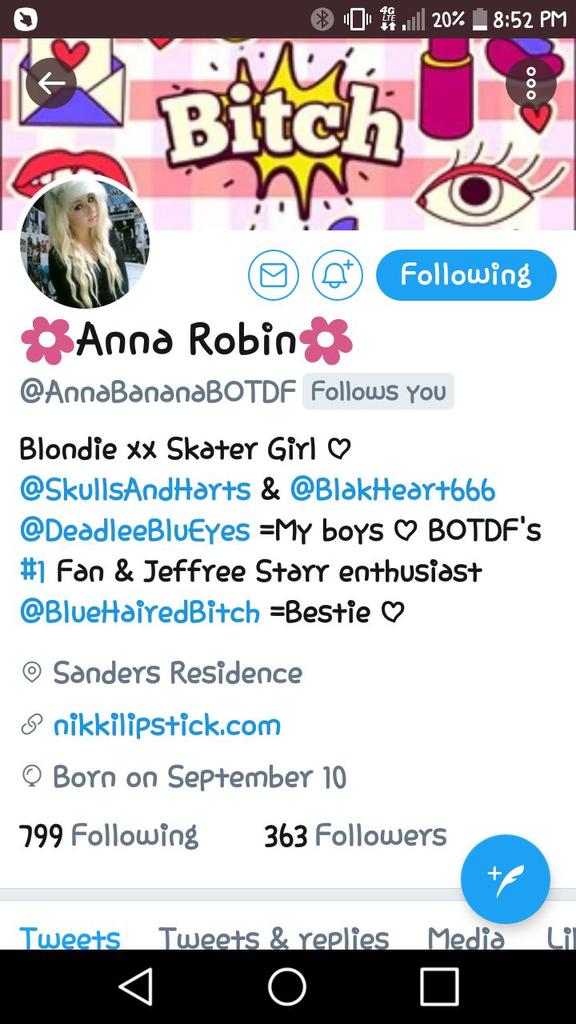 GingerBaby101's tweet photo. @DeadleeBluEyes @BlakHeart666 @SkullsAndHarts Don't forget about the girls! #RandomShoutouts https://t.co/UsDCvxBO1s
