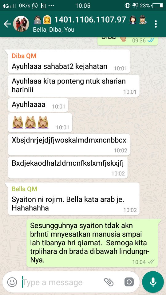 Awekkidal's tweet photo. Dalam bnyk2 kawan,  mesti ada yg syaituuun dia tu lebih sikit 😏 https://t.co/y9JJRxTweO