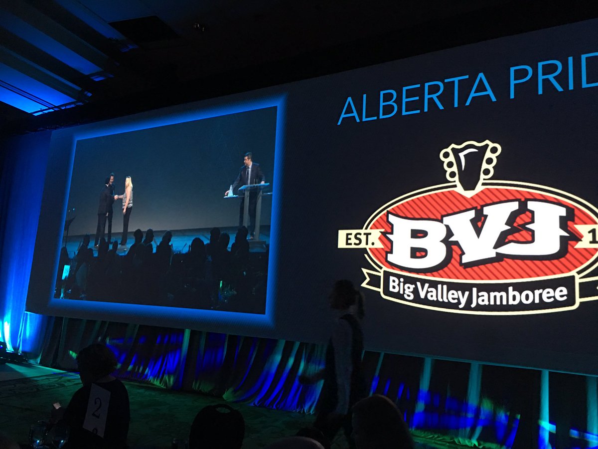 Congratulations @theBVJ for #albertapride #altoaward #taic <a href="/TourismCamrose/">Explore Camrose</a> #eastofedmonton