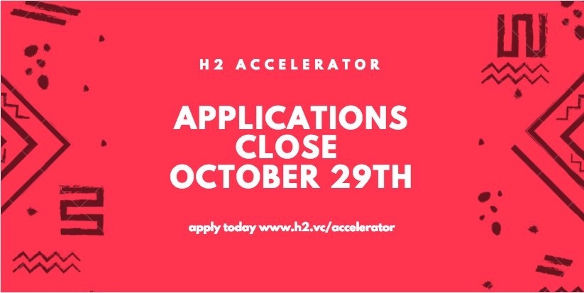 H2_Ventures's tweet photo. #Fintech #Data #AI #Startups 6 days left to apply! 1st stage of application takes no more than 10 min https://t.co/k3r9bjVKLu #startupaus https://t.co/7EqWy9I0y5