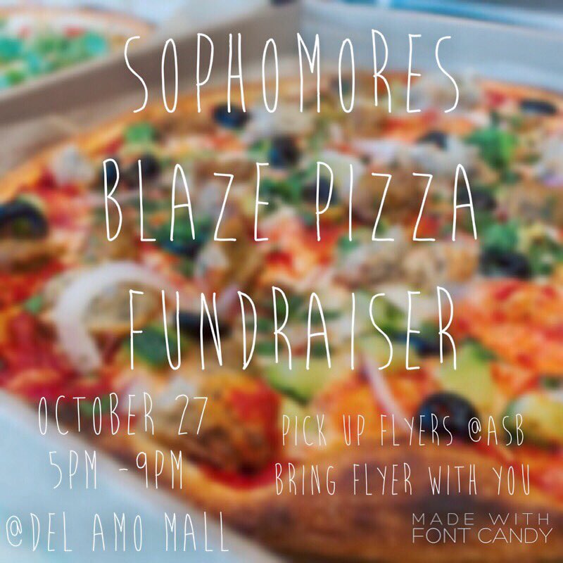 Tartars2020's tweet photo. don't forget to come out and support class of 2020 by going to blaze pizza🍕 @tommytartar https://t.co/cpfiPP5e8Z