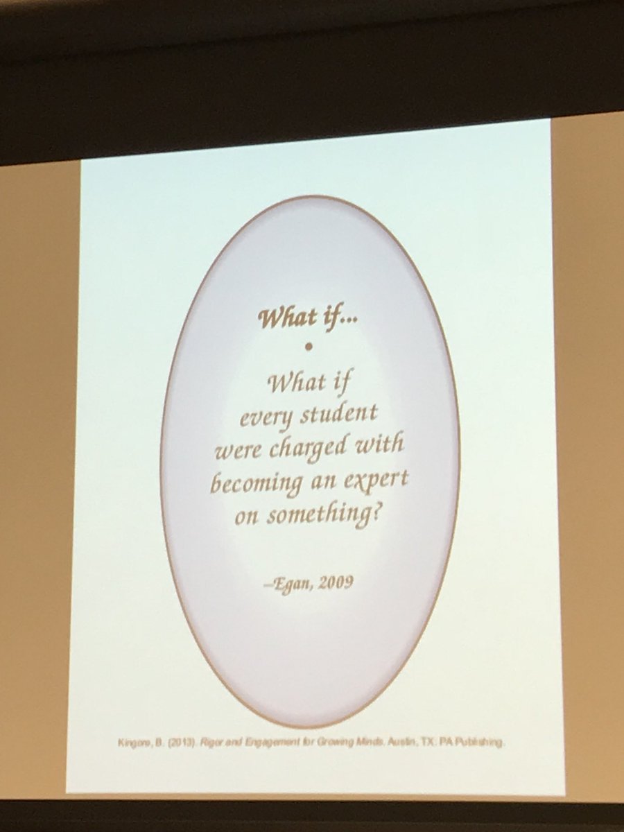 iamdigicat's tweet photo. Learning from Bertie Kingore today! It’s resonating with me. #iTeachDigital #iteach3rd #kingore https://t.co/lY3lpjvfJS