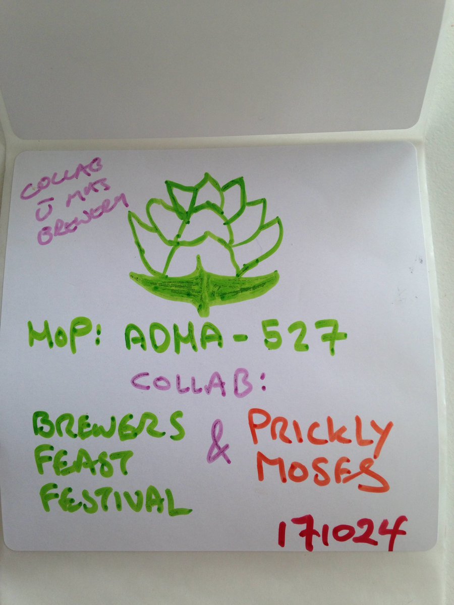 Brewing <a href="/PricklyMoses/">Prickly Moses</a> with <a href="/LukeTheBrewer/">Luke Scott</a> the festival beer using rare hop ADHA-527
