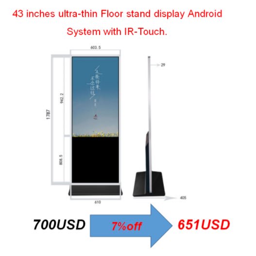 DigitalsignageG's tweet photo. payment between 9/26--10/31, we can give you the most favorable discount 7 % off as below digital signage https://t.co/hC9SIt1daL