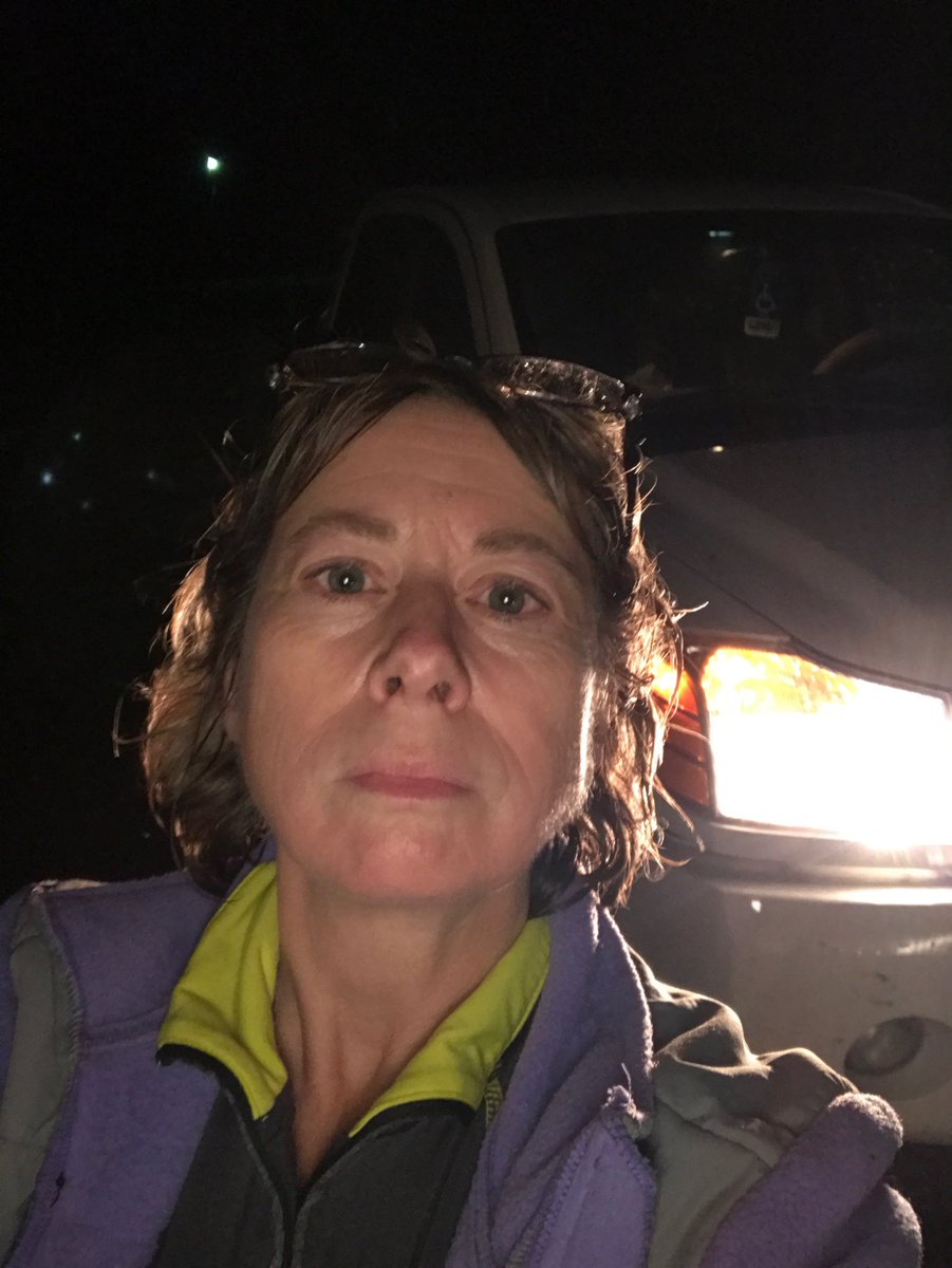 Juddles14's tweet photo. So it was a little wet and cold working on the Haunted Trail tonight.  Lots of repairs were made! https://t.co/wSPnWNJZqX