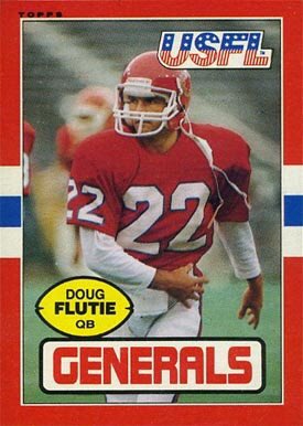 Happy Birthday to the New Jersey Generals\ legend Doug Flutie  