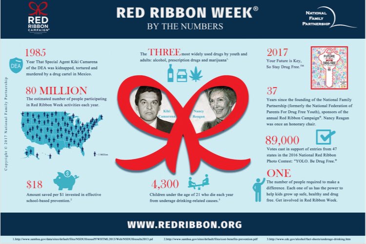 williams_middle's tweet photo. Be sure to wear red tomorrow for Red Ribbon Week!! https://t.co/W2pxvmUNJp