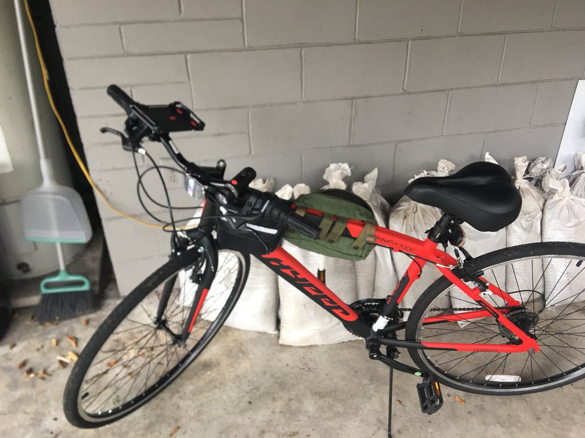 TrooperSteve_'s tweet photo. #BOLO‼️

This is my bike! Brand new in fence. I have cameras everywhere &amp; nothing caught!

Better ride faster than I can run
#CollegePark https://t.co/kEes5wpme1
