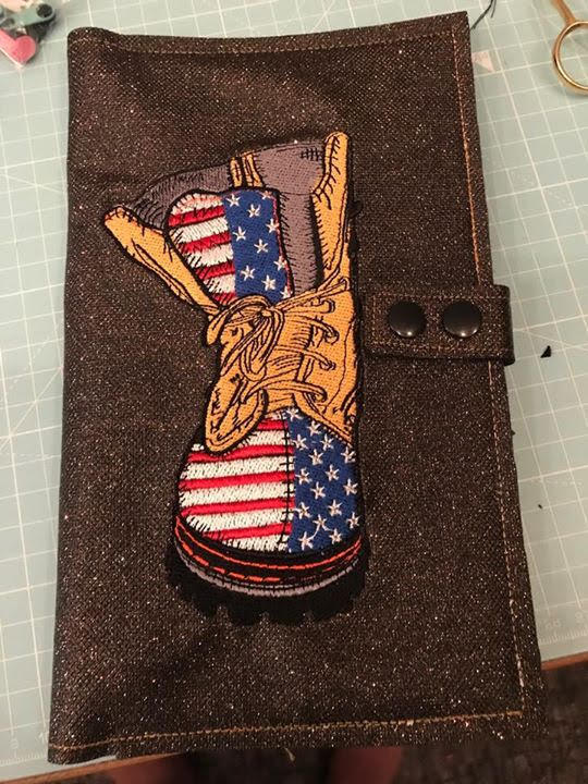 diver361's tweet photo. Embroidered book cover with american boot
design available here
https://t.co/SHGem6YzsX
#embroideredcover #militaryboot #embroiderydesign https://t.co/AyXQmYFRxb