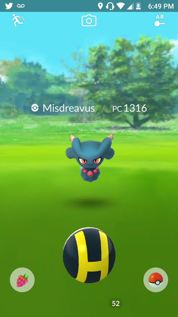 AB_CDC's tweet photo. me gaste 5 balls con este misdreavus 😑 https://t.co/I0ewlEoVLL