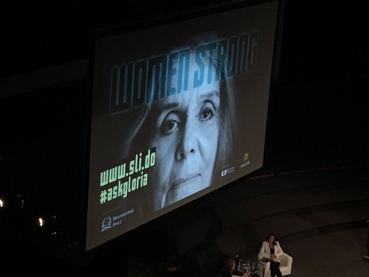 TanyavanB's tweet photo. .@GloriaSteinem “You can’t have it all if you have to do it all.” #equityathome #nurturingmen #menandwomen https://t.co/Fcc8YYYoIs