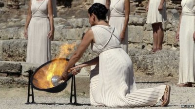 planetski's tweet photo. #WinterOlympics flame lit later today. We can expect #worthywords #flowingrobes & plenty of #HighPriestessaction https://t.co/h8uFZjRkl7 #PyeongChang2018 https://t.co/awdoXPPfDt