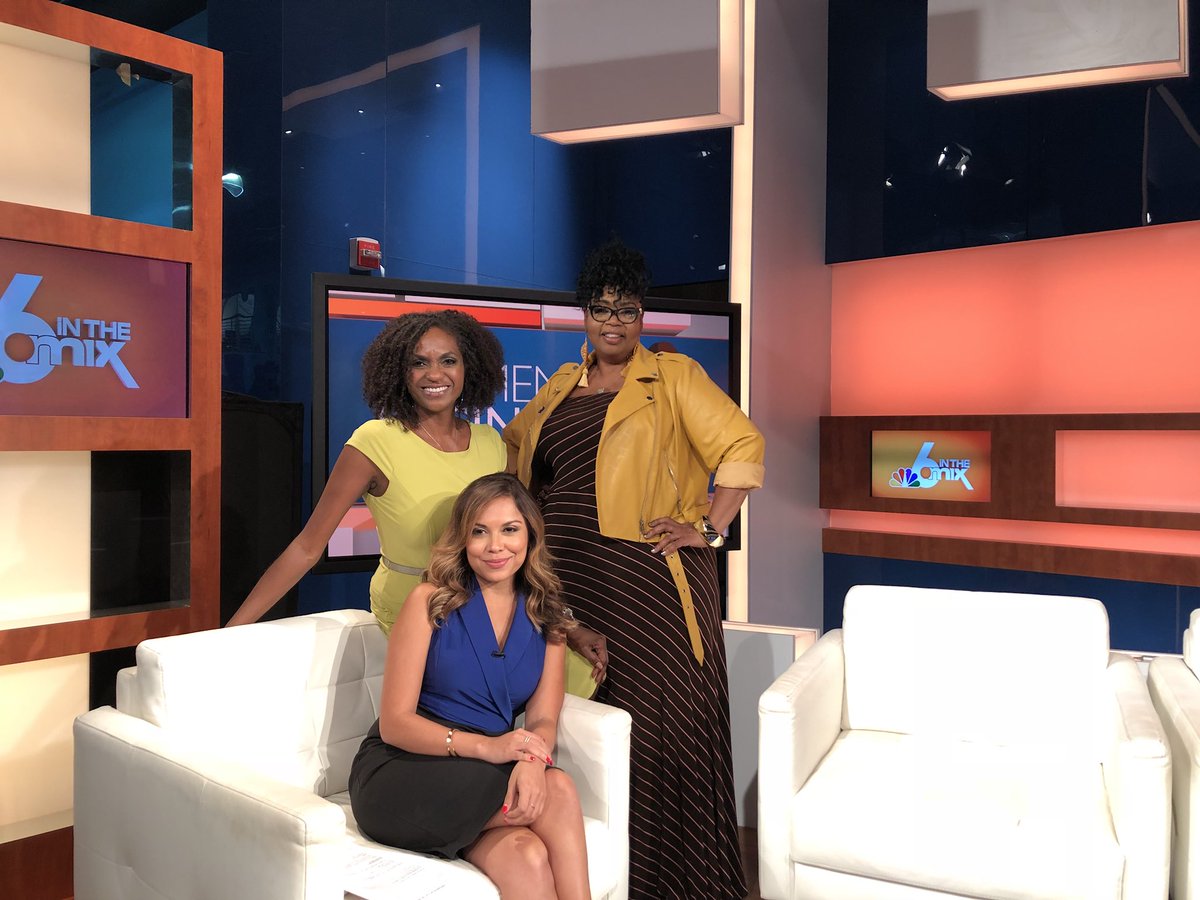 YvetteHarrisPR's tweet photo. #MondayVibes @NBC6intheMix -#Womens  #SmallBusiness Month &amp; launch @CircleRising_  W/ their new client radio personality @JillsGuide2Life https://t.co/ENltQBchGN