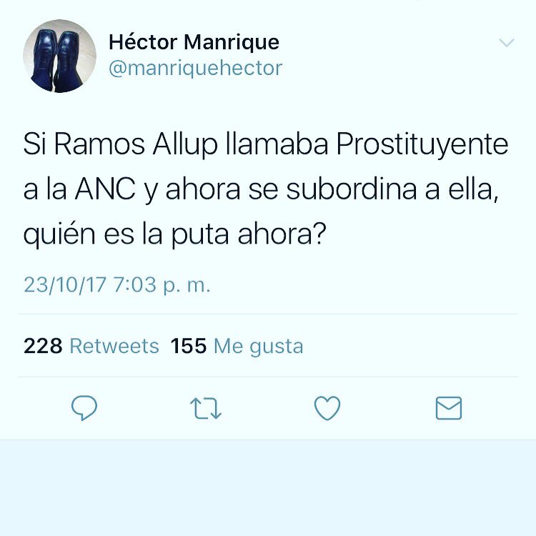 LaZurdaDeChavez's tweet photo. Así tratan a @hramosallup no es justo! 👻👻 https://t.co/ptCT2bz8u7