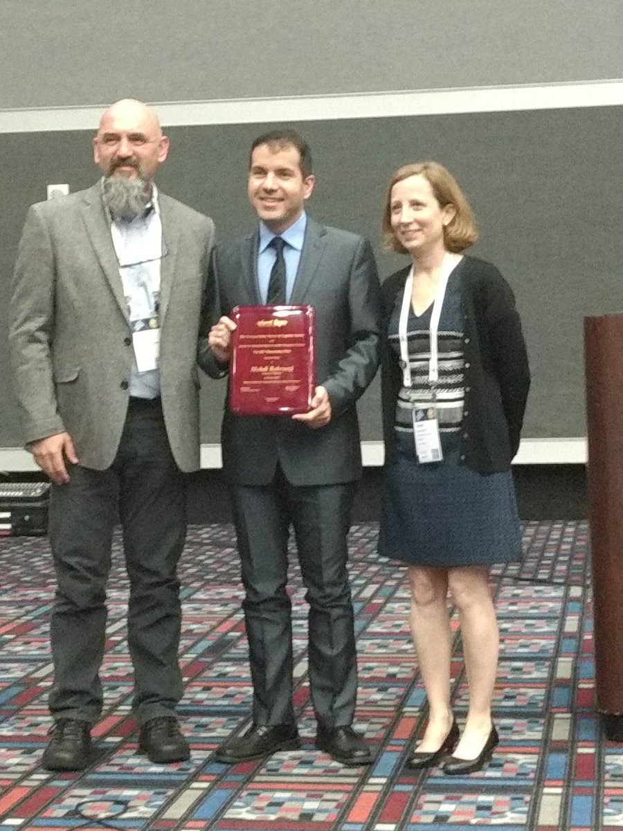 alerera's tweet image. Mehdi Behroozi of UMinn wins the 2017 TSL Dissertation Prize! #informs2017