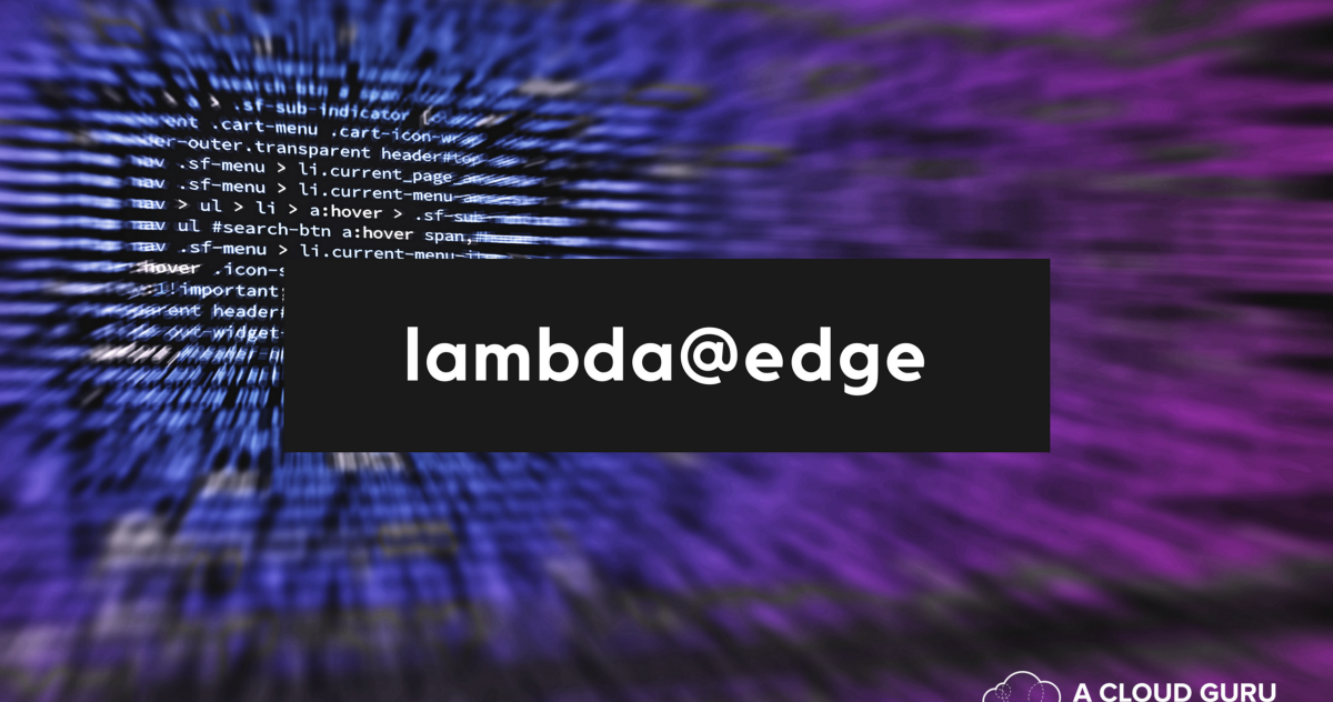 BetterFrontDev's tweet image. How to supercharge your static website with AWS Lambda@Edge read.acloud.guru/supercharging-…