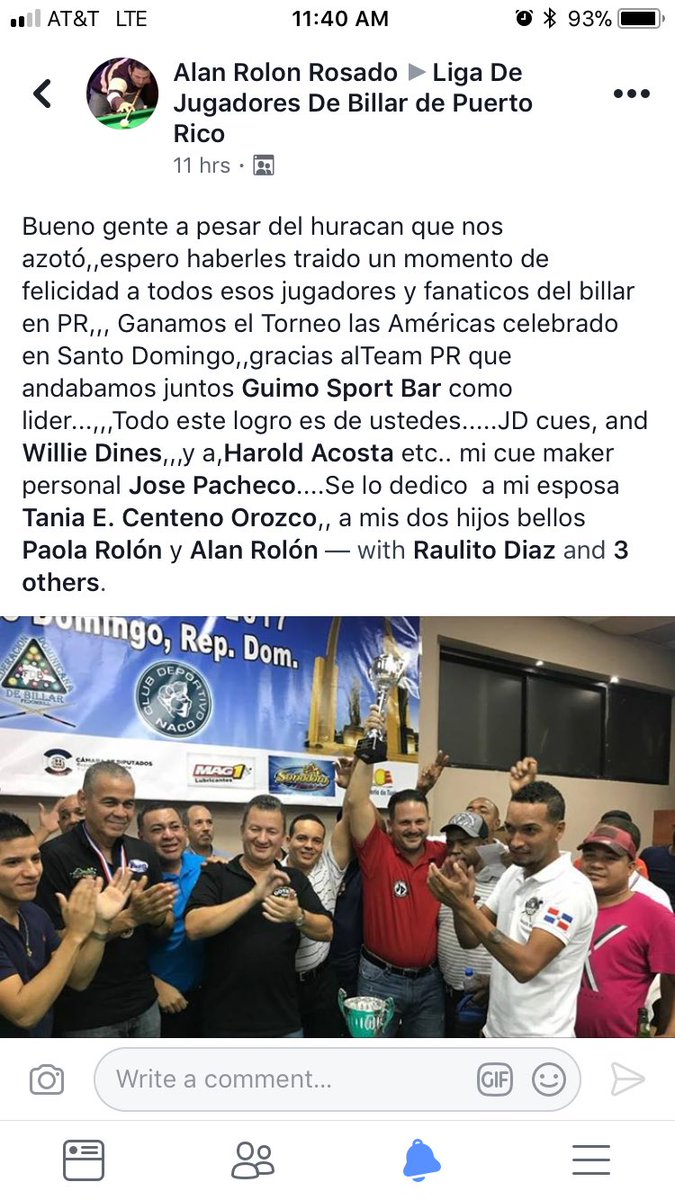 chuggy18's tweet photo. Pq no todo puede ser malo. @jayfonsecapr @ricardorossello deberían también reportar y reconocer este logro de Alan Rolon 🇵🇷🇵🇷 https://t.co/HfgP5PSp0S