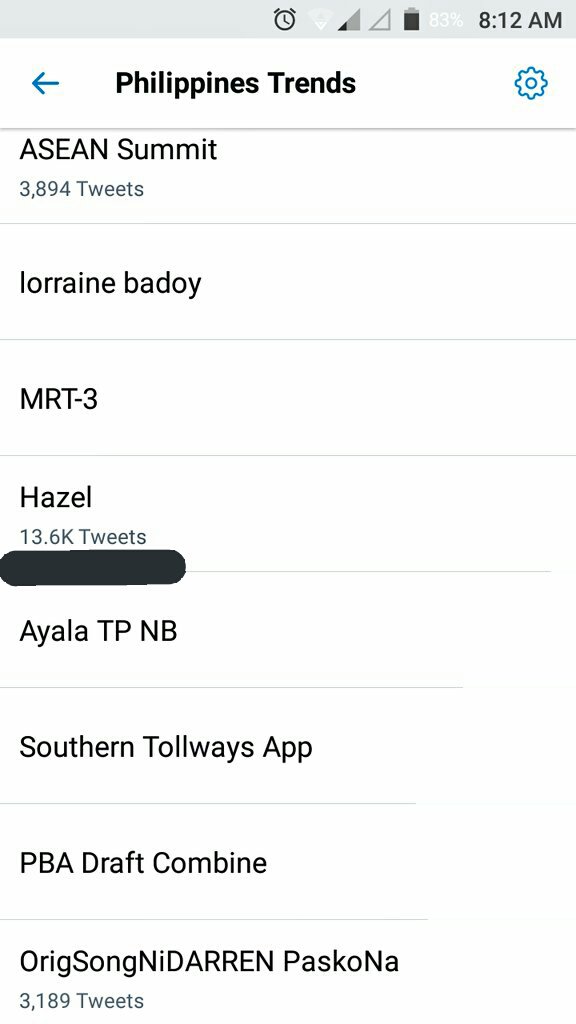 liseheart's tweet photo. Hazel is still trending.. #TGSBanta ▪ @iamAndalioLoisa https://t.co/HENdeFiMbV