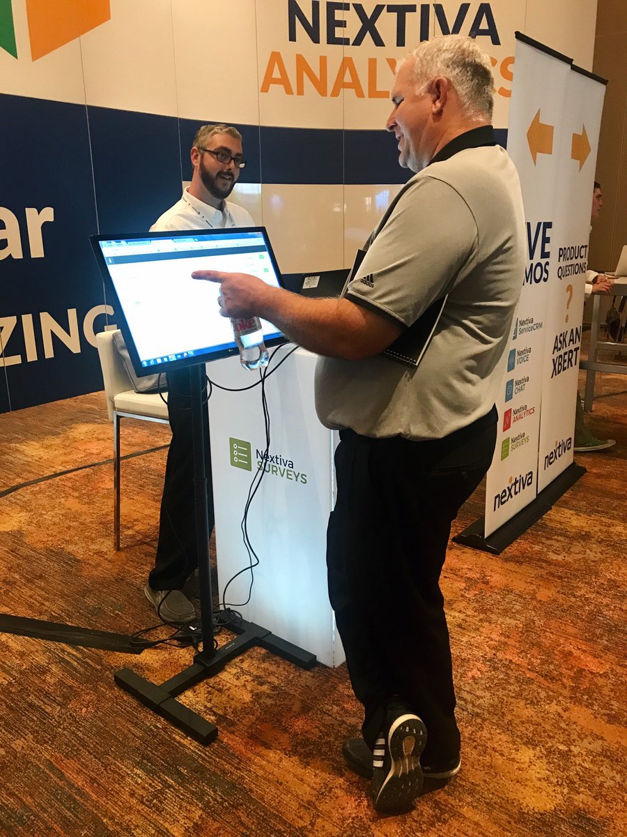 Stop by the #NextCon17 EXPO to get hands-on experience with #NextOS, our new all-in-one communication platform! #CX