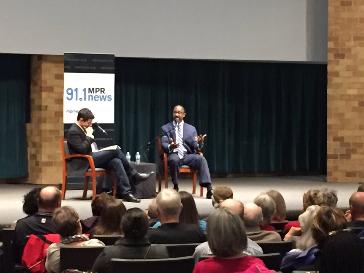 "Everyone knows someone who they WISH was listening to public radio" @jejohnson322 host of 1A at Broadcast Journalist Series #mpr50