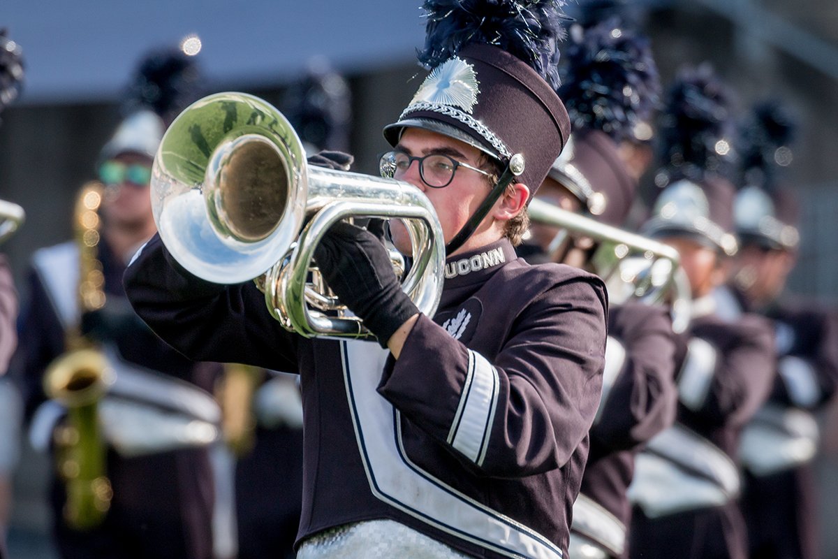 UConnBand's tweet photo. Sights from Homecoming. Thank you to all of our alumni who stopped by! #HuskiesForever #UConnNation https://t.co/5gDAArhh9S