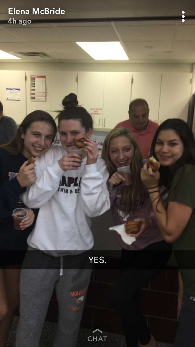 SeaholmSwimmin's tweet photo. The best day of the year!💥🍩🍩 #karlforpresident https://t.co/sQlzMuCDNK