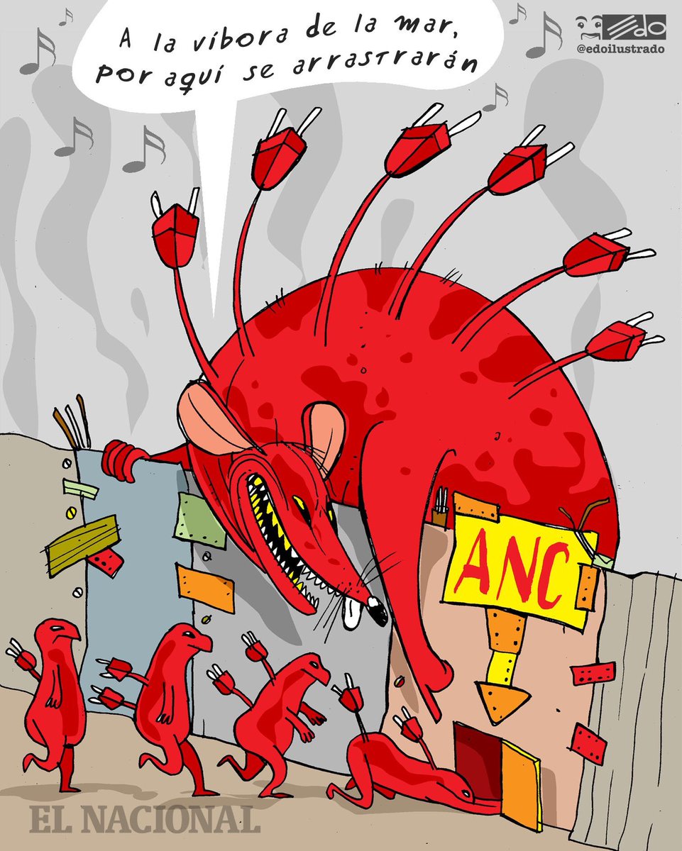 EdoSanabria's tweet photo. Caricatura EDO: por aquí se arrastrarán https://t.co/Z0IJ5ihKva