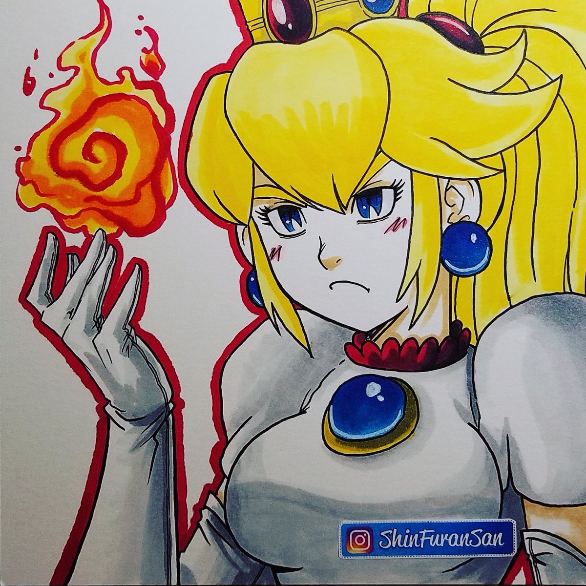 ShinFuranSan's tweet photo. InkTober: 10/23/2017
#inktober #inktober2017 #day23 #princess #peach #nintendo #trad #mmxvii #copic #copicmarkers #copicloves #shinfuransan https://t.co/oFwapXC0Mo