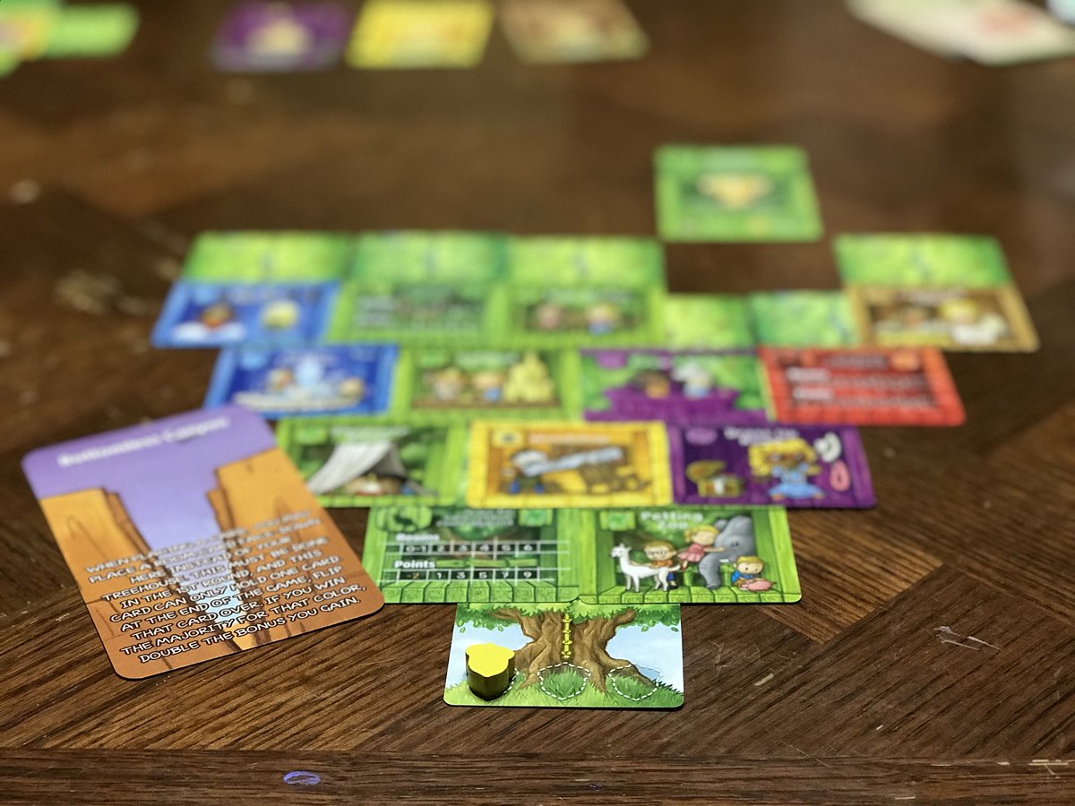 PatrickandEric's tweet photo. Once again, I got my butt kicked at Treehouse building. #BestTreehouseEver #ForestOfFun @GreenCouchGames Those animal Rooms gotta go higher https://t.co/sDD7lKLIKy
