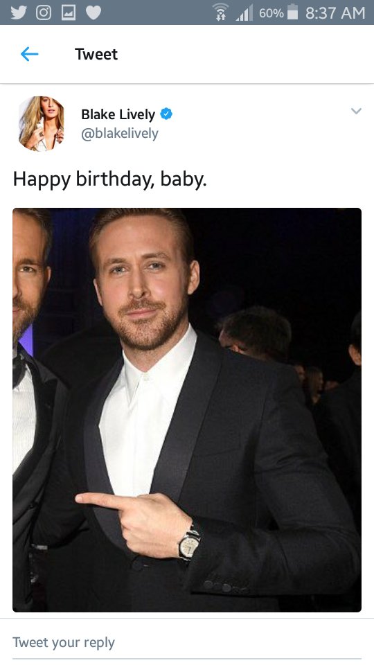 blake lively - 1
ryan reynolds - 0