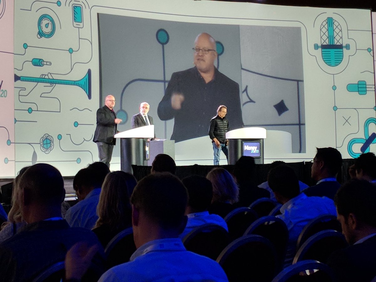 bnewsh10's tweet photo. The question really is, not if banks will disappear... but what value will they have in the future? @BrettKing #Money2020 @money2020 https://t.co/jeeiK3yhQM