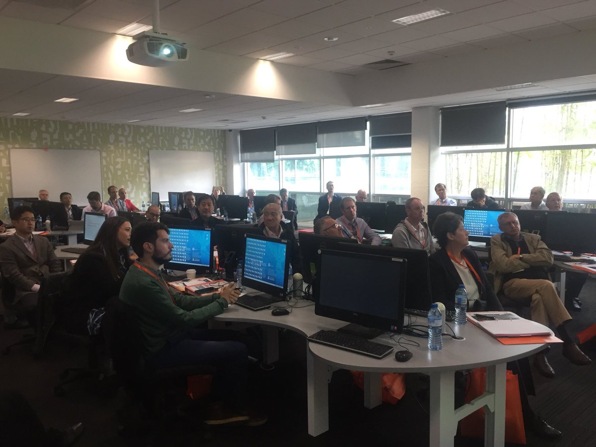 3DAustralia2017's tweet photo. We kicked off 3D Australia today running the 3D Cadastre training including attendees from all corners of the world #3dgeoinfo17 #3daus17 https://t.co/ae0ohL6tq7