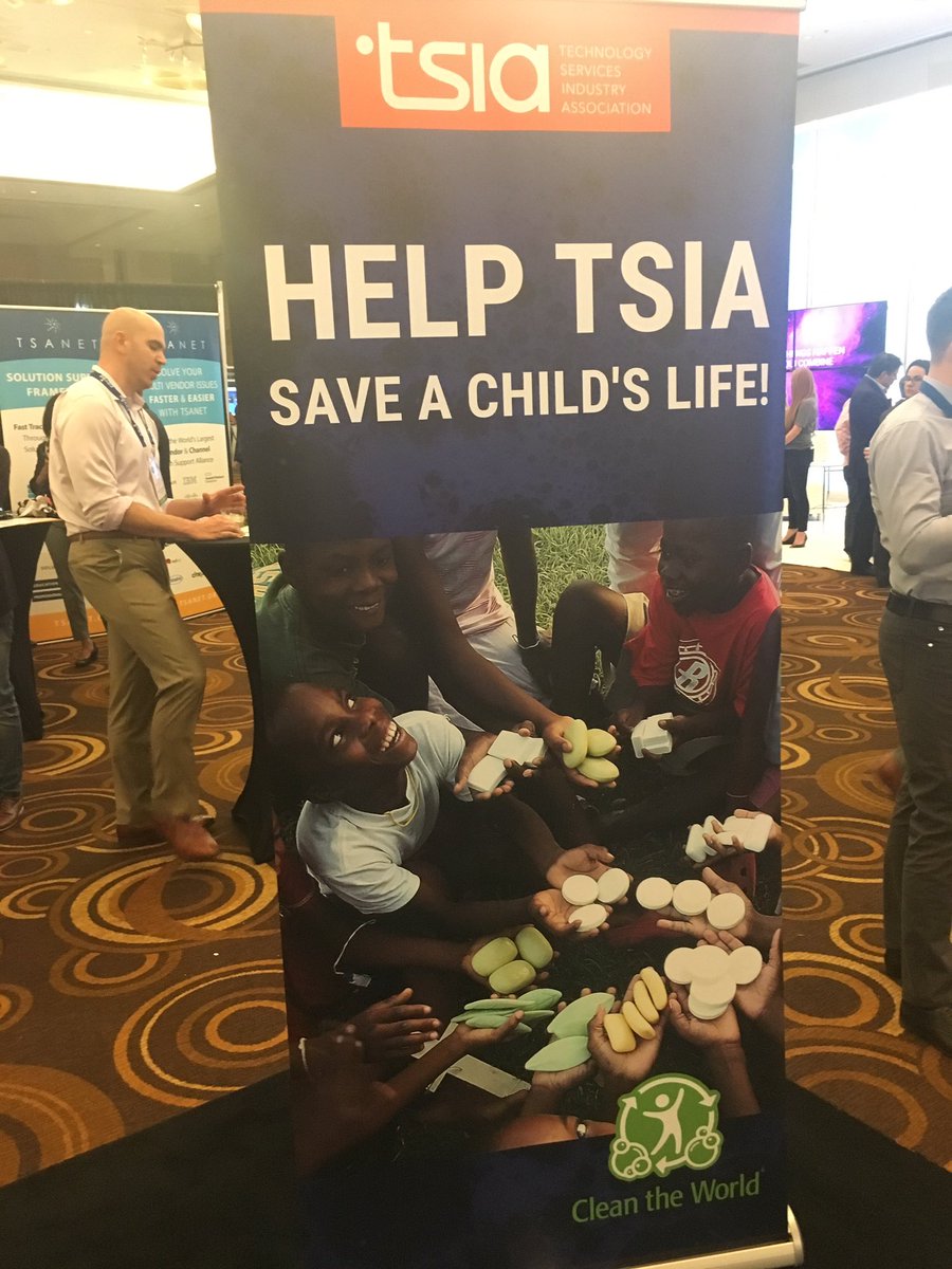 Best part of the TSW show so far. Love that they made it a priority to give back! #tsw17