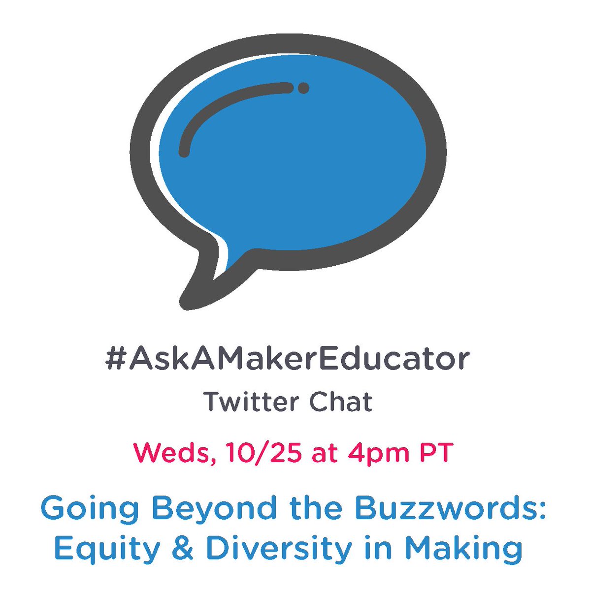 MakerEdOrg's tweet image. Interested in #equity &amp;amp; making? Watch the latest #AskAMakerEducator &amp;amp; join us for a Twitter chat this Weds: makered.org/blog/ask-a-mak…