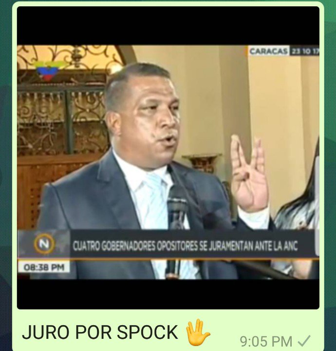 RoryBranker's tweet photo. Juro por Spock... https://t.co/KzgYSfQVHz
