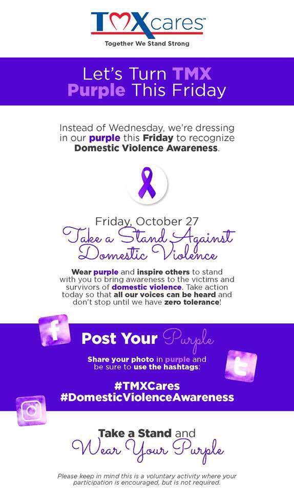 frankeller0914's tweet photo. Proud to stand together to stand against domestic violence together we can make a difference! Can’t wait to see everyone’s post on Friday as we stand together and stand up against domestic violence! @TMXCompanies @OBielss @AndyAngeparis @JimVaughanTMX @ChuckStmx https://t.co/KPSwMTzR1Q