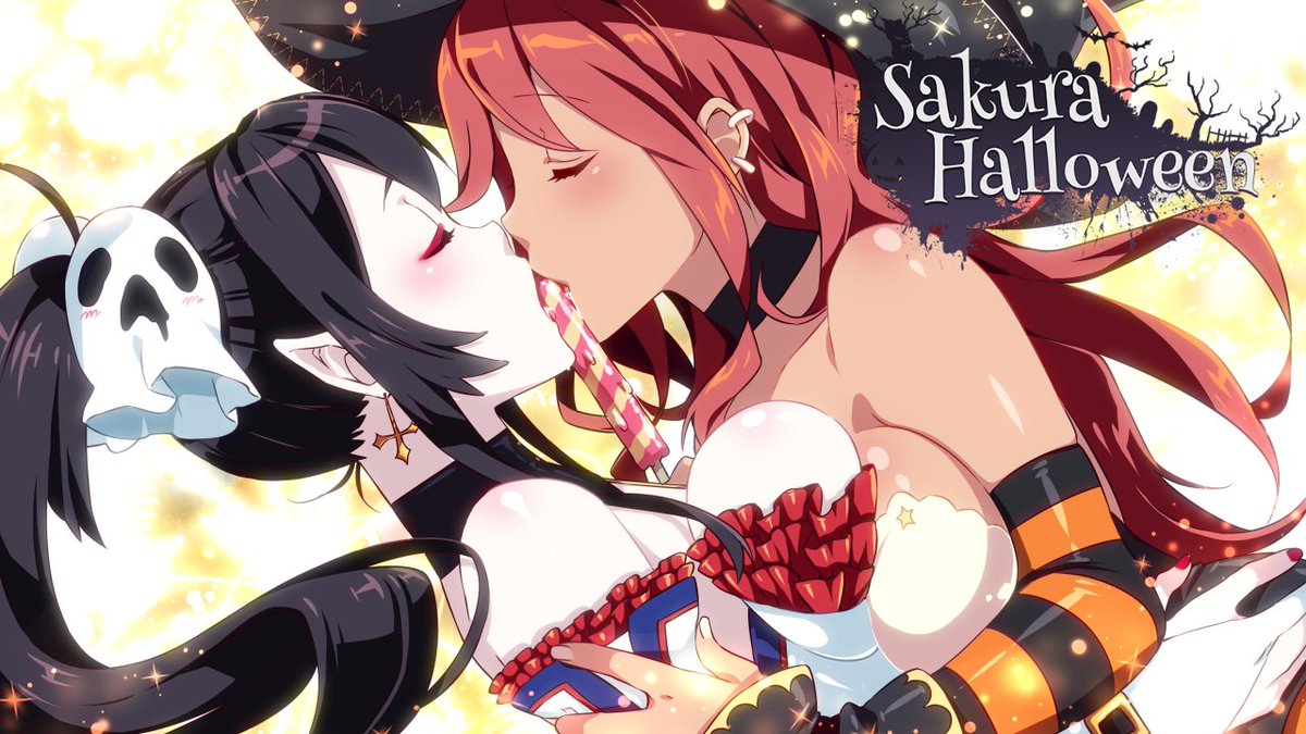 wingedcloudvn's tweet image. Download the #VisualNovel #SakuraHalloween now for #Free 🎃 wingedcloud.com/index.php/port… 🎃Art by @inmapollito