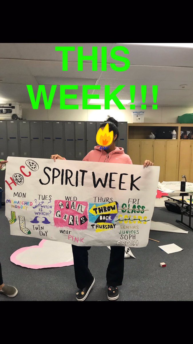 JFKGSM's tweet photo. HOMECOMING SPIRT WEEK IS FINALLY HERE!! PARTICIPATE IN THE SPIRIT DAYS AND GO ALL OUT💚💛 https://t.co/MH0R2E3PwR