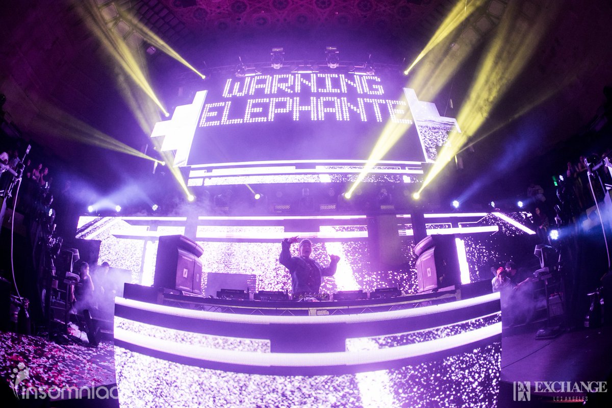 ExchangeLA's tweet photo. Special thanks to @iamtheELEPHANTE, @felixcartal, @FenixFury, and everyone who came to dance with us at #ExchangeLA on Sat! #AnimalsWanted https://t.co/M12pU2tsc4