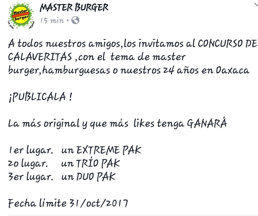 MasterBurger1's tweet photo. #Oaxaca #Hamburguesas #Pepsi #LosPrimeros #Somos #LosMejores #Master #Burger https://t.co/vwObuMe4lA