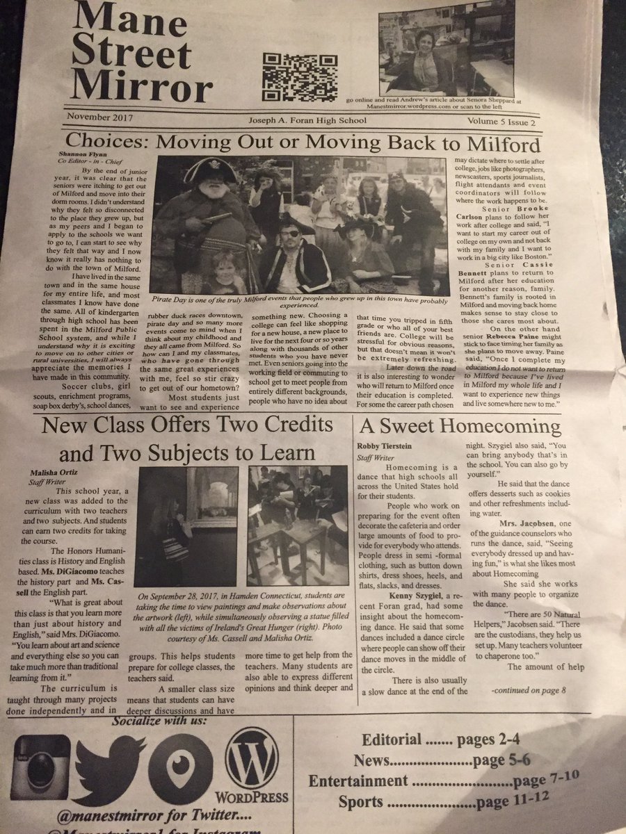 The November newspaper is out tom. Grab a copy &amp; this coupon for Greek Spot Cafe 🍽 #lionpride 💙❤️👌🏽💯 12 pages of fun!