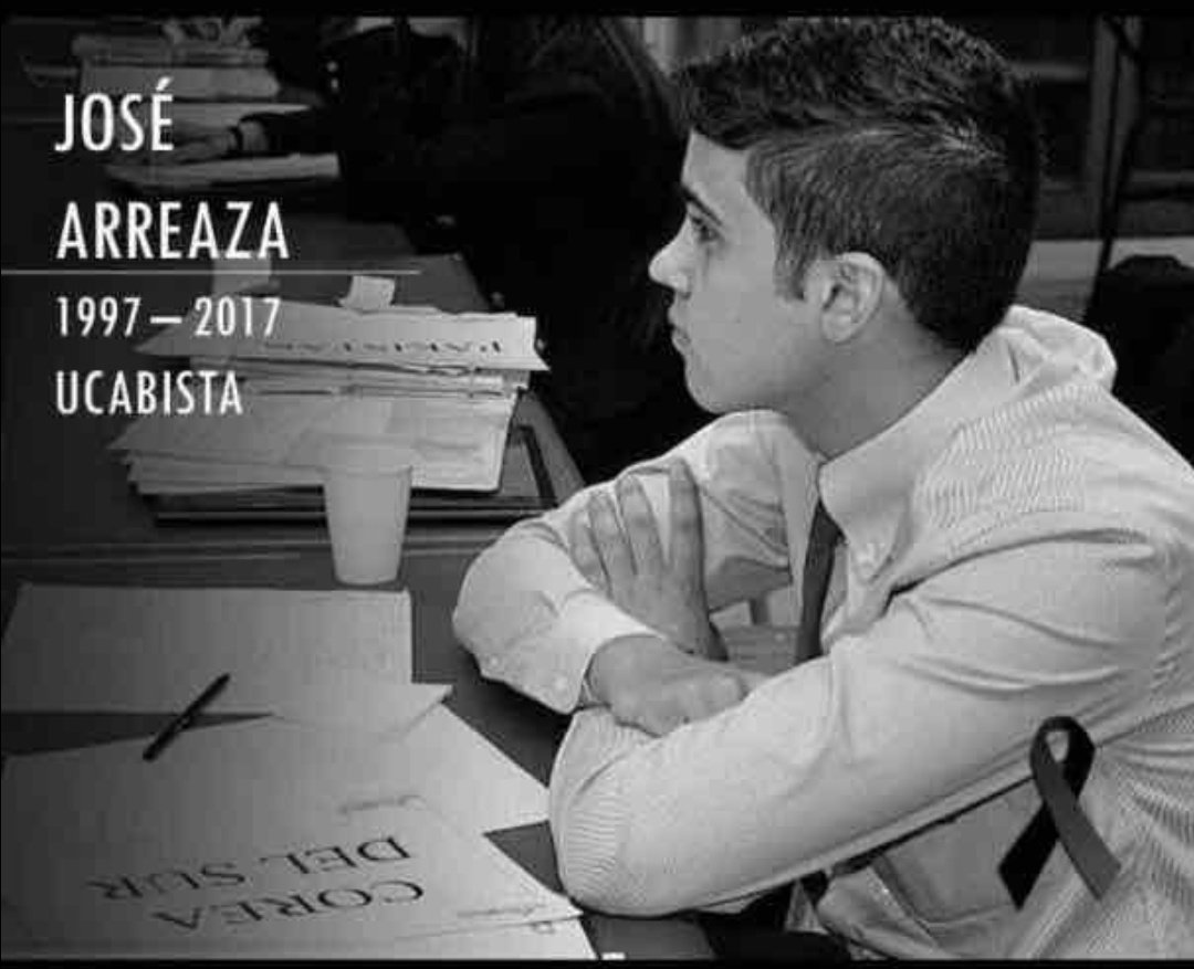 Braulioend's tweet photo. Nos asesinaron a un guerrero. José Arreaza nunca se cansó de luchar por un país libre. Vuela alto hermano. QEPD. https://t.co/4rognctnKS