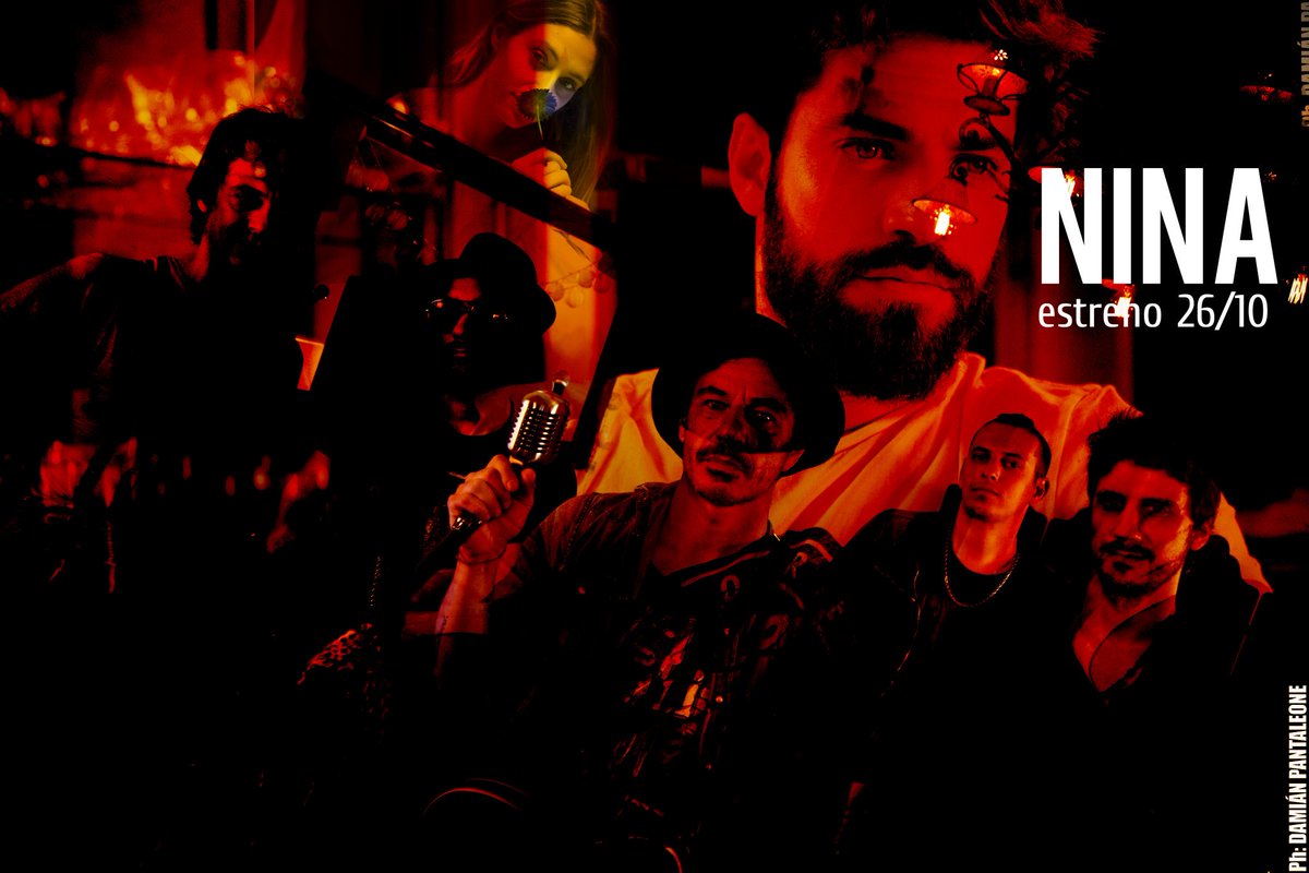 Este jueves 26/10 se estrena el video de "#Nina" d <a href="/guitarpilo/">PILO Gomez</a> con la actuación d <a href="/AlfonsoBenja/">Benja EME</a> &amp; @JuliaZanettini
Dirección: <a href="/DamiPantaleone/">Damian Pantaleone</a>